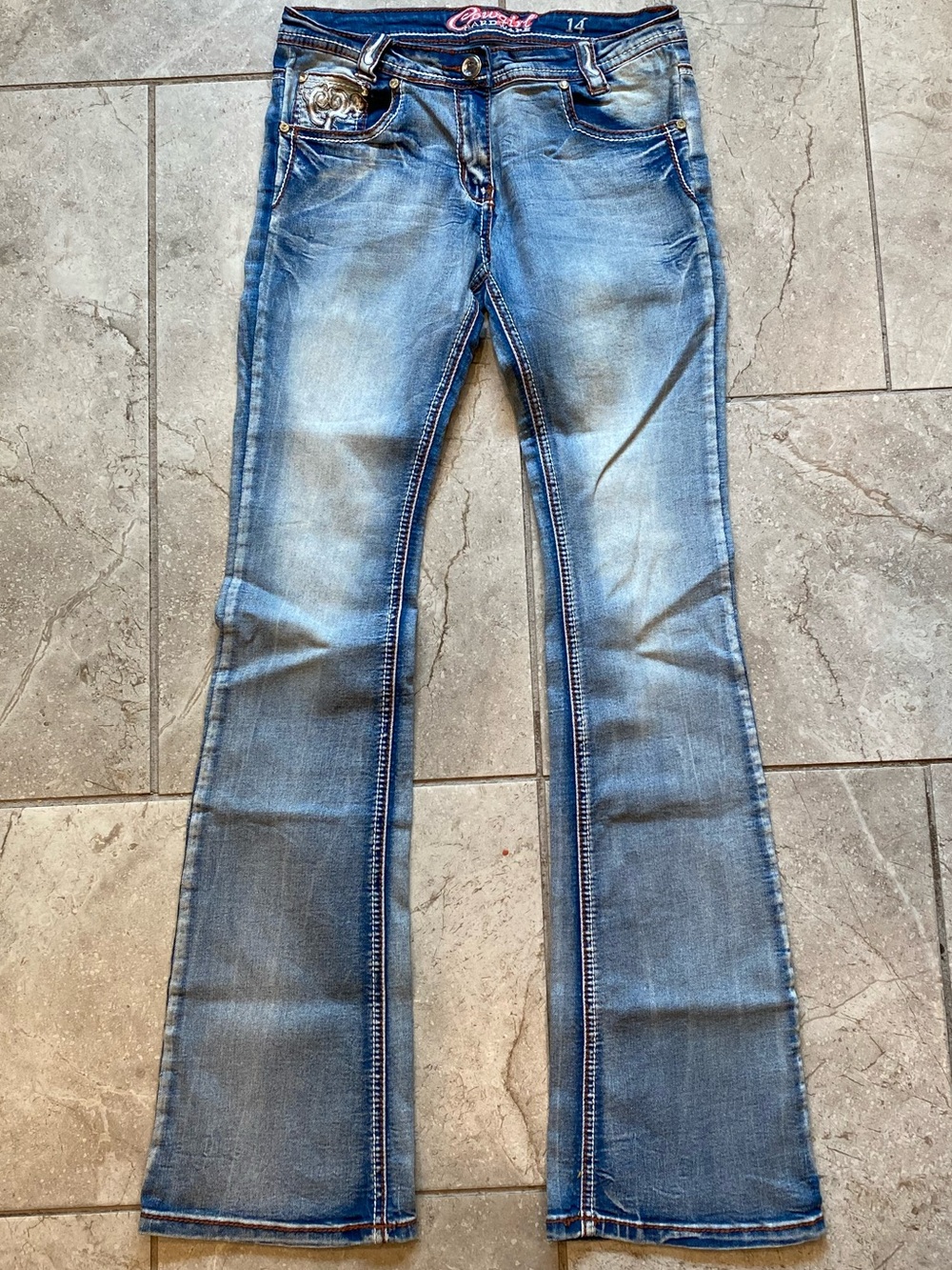 Cowgirl Hardware girls Flare/bootcut jeans